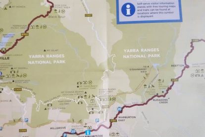 Yarra Valley Map - Tourist & Wine Region Maps, Victoria